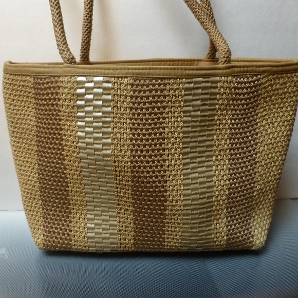 THE SAK Vacation texture handbag purse beige tan - Picture 4 of 4